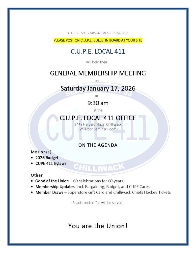General Member Meeting